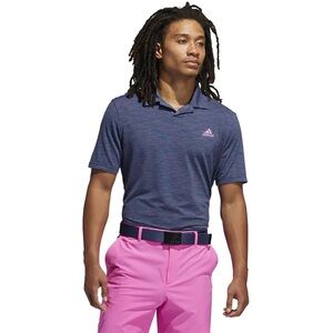 ADIDAS MESH BROKEN STRIPE POLO